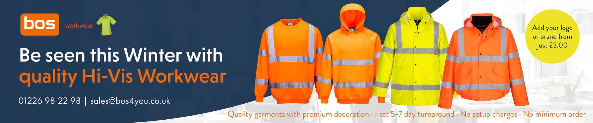 BOS Quality Hi Vis Workwear